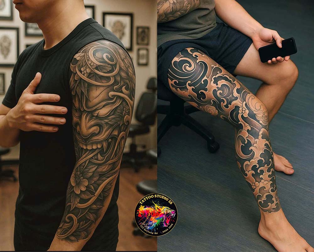 Black And White Tattoo Singapore: Best Designs & Styles To Try