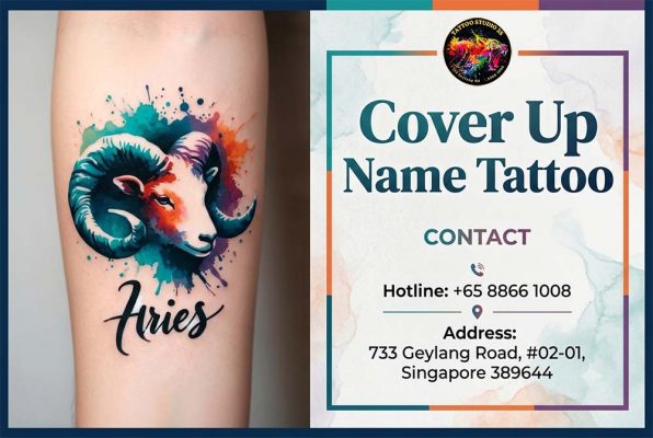 Cover Up Name Tattoo Designs To Replace Old Ink