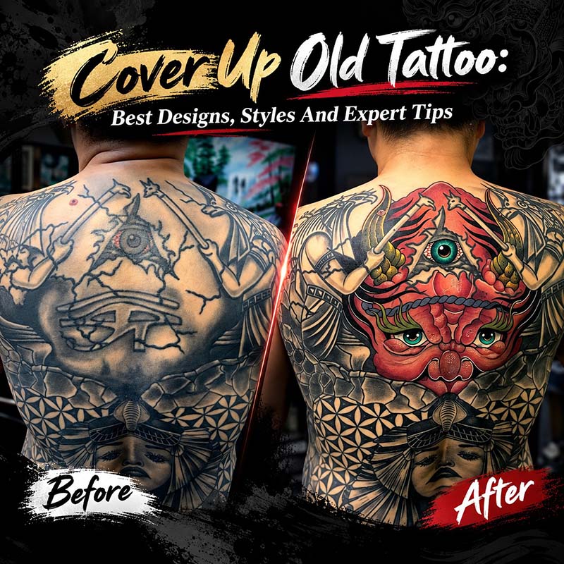 Cover Up Old Tattoo: Best Designs, Styles And Expert Tips
