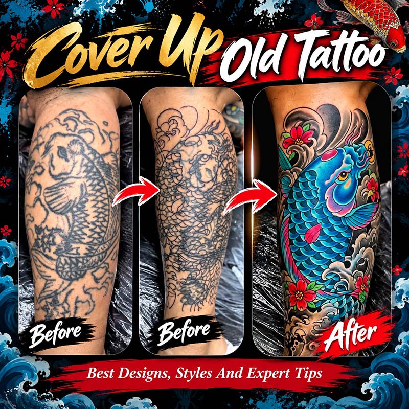 Cover Up Old Tattoo: Best Designs, Styles And Expert Tips