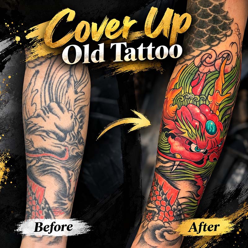 Cover Up Old Tattoo: Best Designs, Styles And Expert Tips