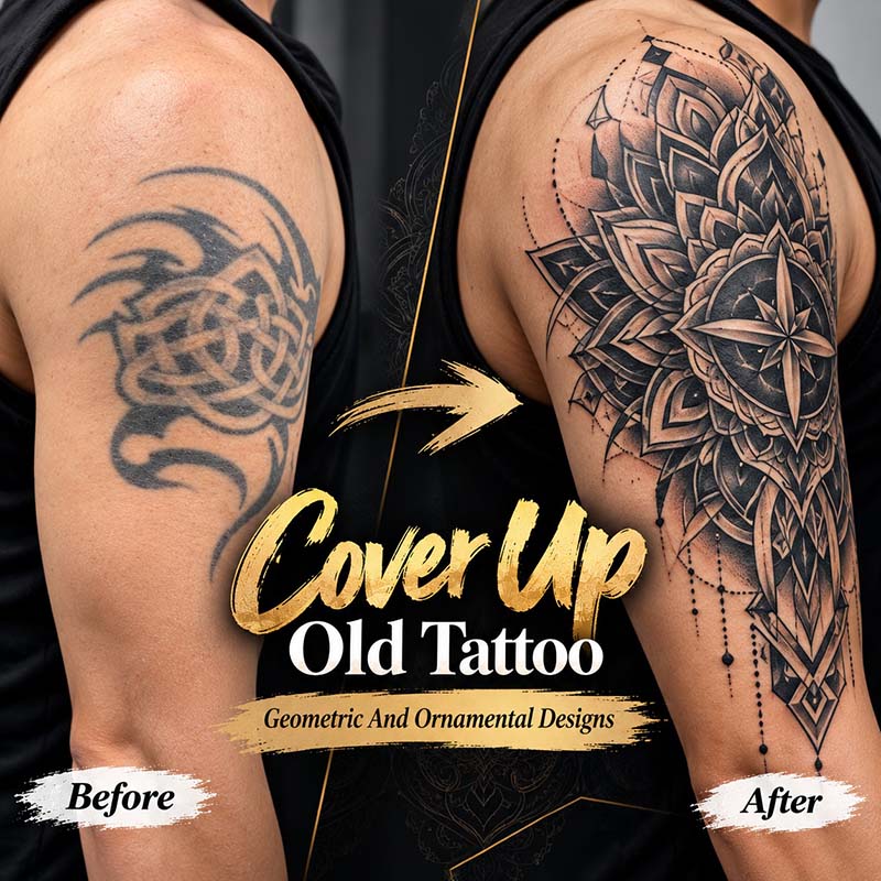 Cover Up Old Tattoo: Best Designs, Styles And Expert Tips