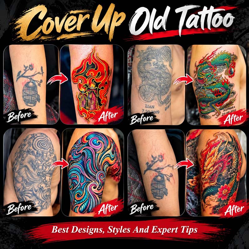 Cover Up Old Tattoo: Best Designs, Styles And Expert Tips