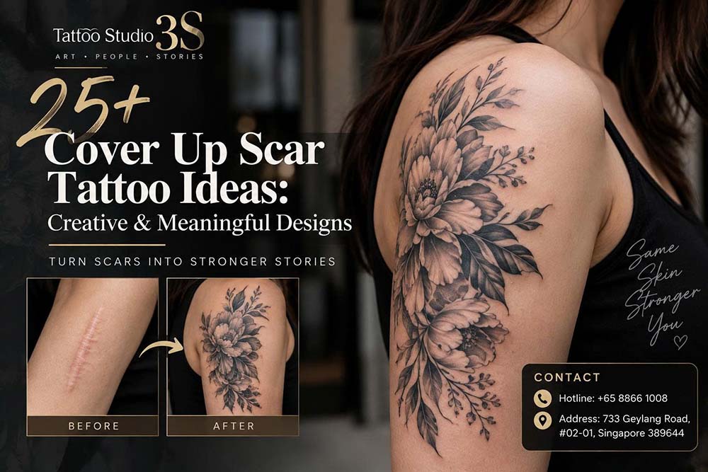 25+ Cover Up Scar Tattoo Ideas: Creative & Meaningful Designs