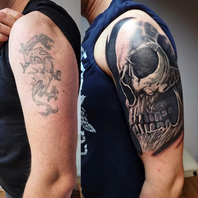 30+ Cover Up Tattoo On Arm Ideas To Transform Old Ink