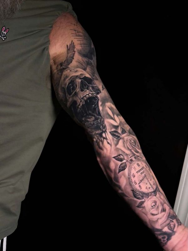 20+ Stunning Cover Up Tattoo Sleeve Designs You’ll Love