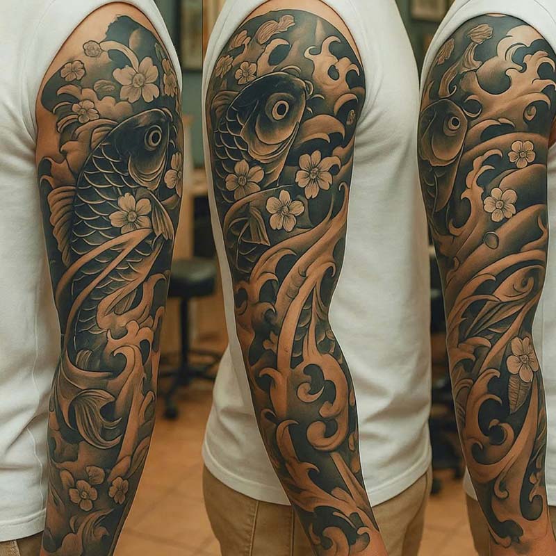 20+ Stunning Cover Up Tattoo Sleeve Designs You’ll Love