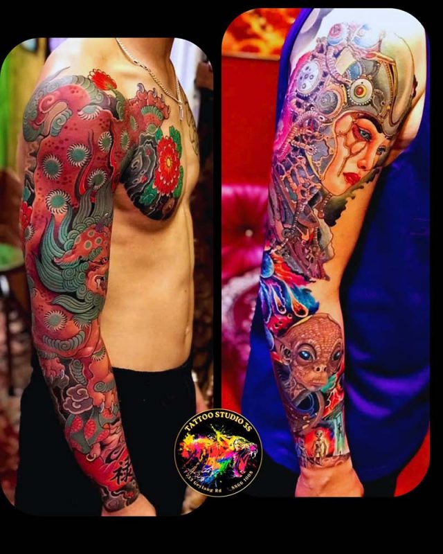 20+ Stunning Cover Up Tattoo Sleeve Designs You’ll Love