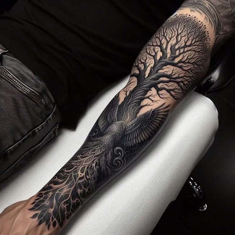 20+ Stunning Cover Up Tattoo Sleeve Designs You’ll Love
