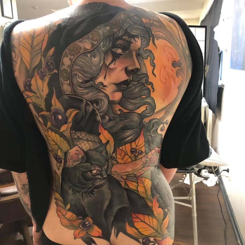 30+ Creative Back Tattoo Cover Up Ideas For Every Style