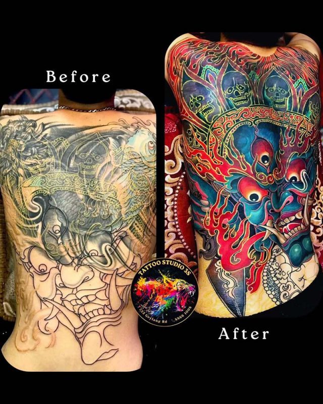 30+ Creative Back Tattoo Cover Up Ideas For Every Style