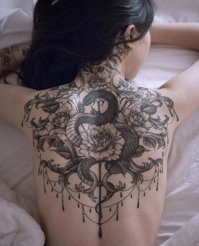 30+ Creative Back Tattoo Cover Up Ideas For Every Style