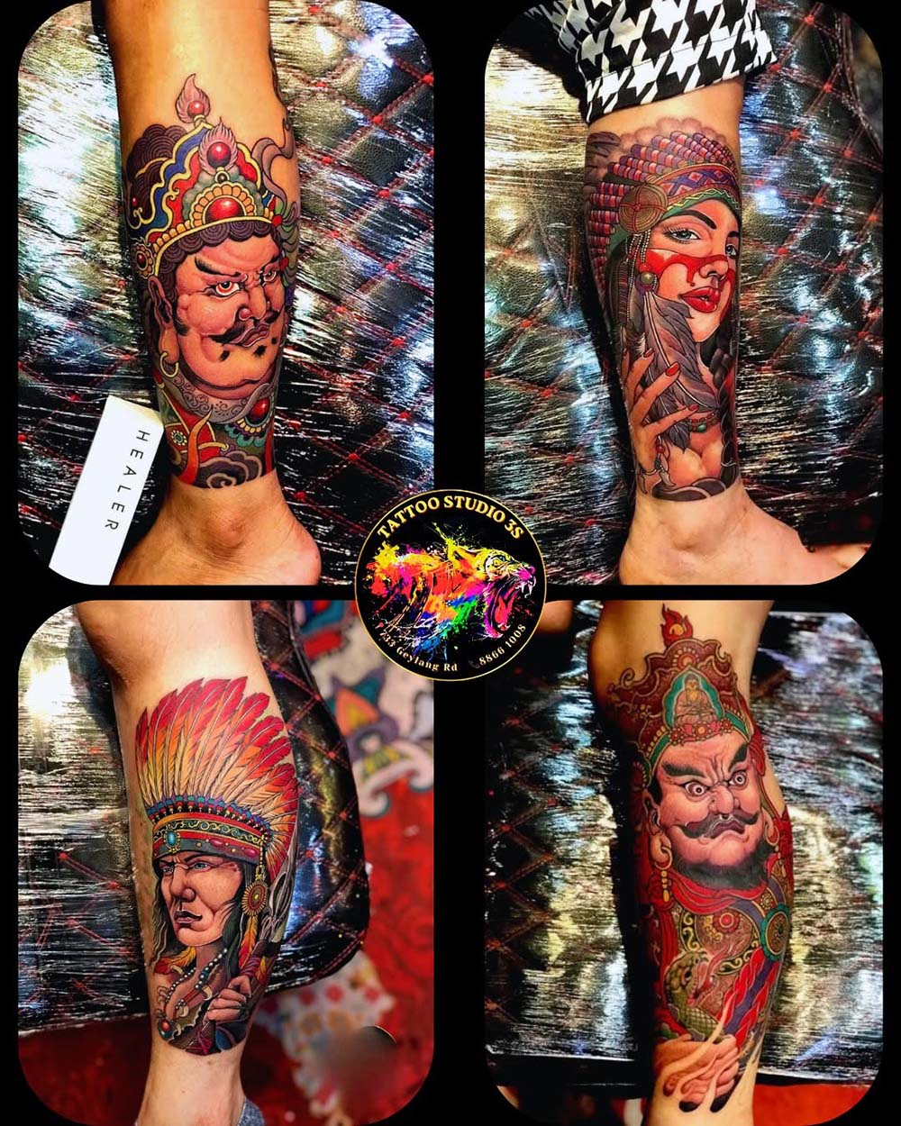 Top 50+ full leg tattoo designs: Bold, creative & meaningful ideas