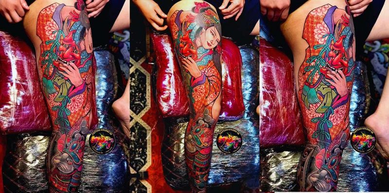 Top 50+ full leg tattoo designs: Bold, creative & meaningful ideas