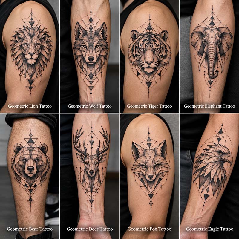50+ Geometric Tattoo Ideas With Meaning And Style