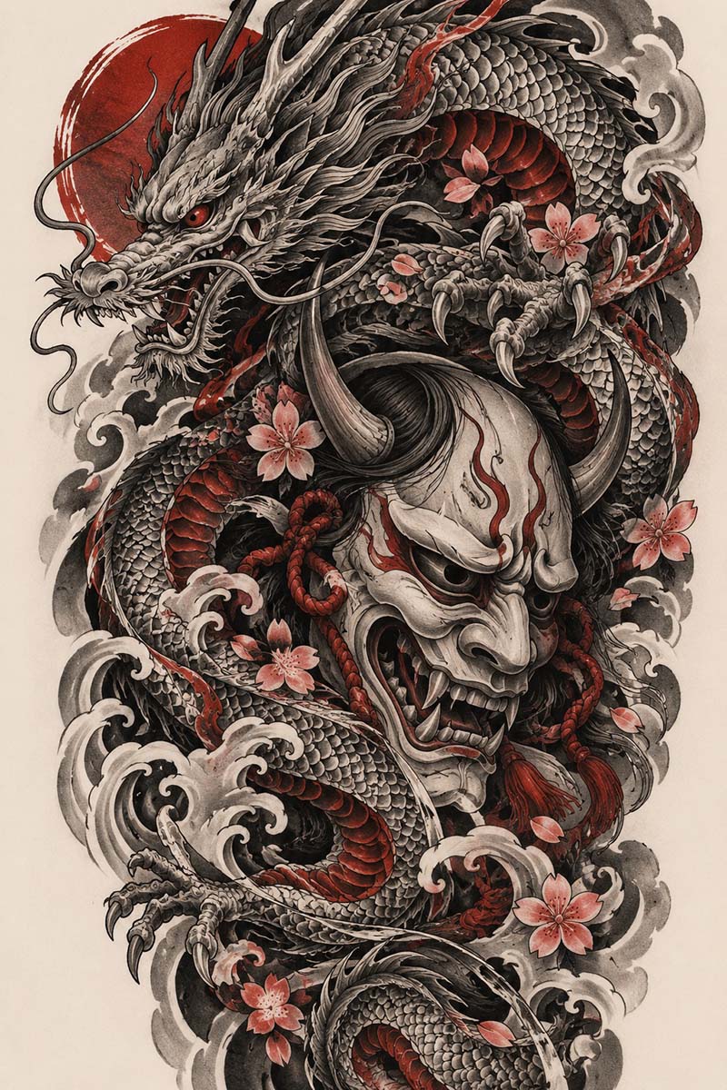 Japanese Dragon Tattoo: Meaning, Symbolism And Design Ideas