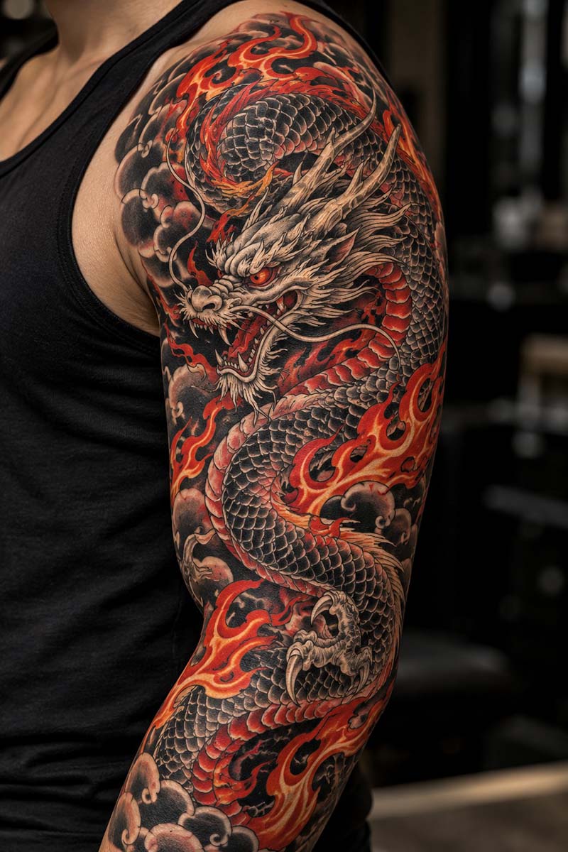 Japanese Dragon Tattoo: Meaning, Symbolism And Design Ideas