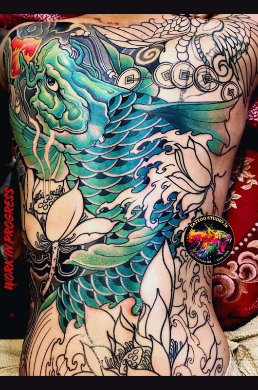Best Japanese Koi Fish Tattoo Ideas