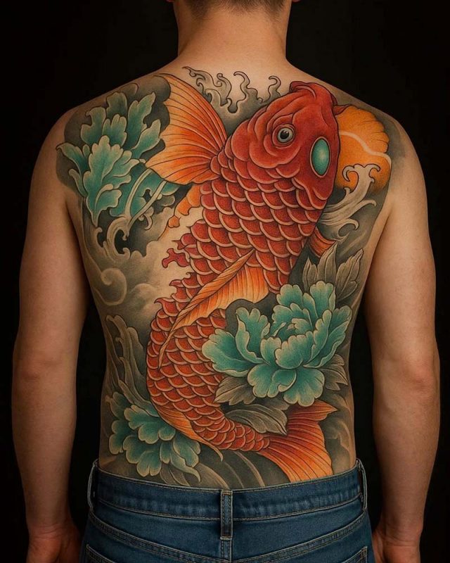 Best Japanese Koi Fish Tattoo Ideas