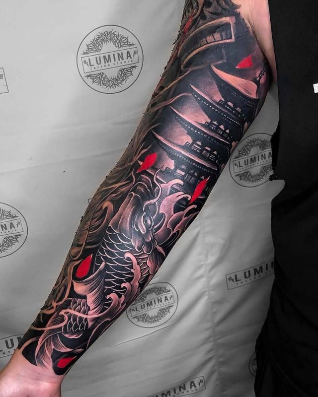 Best Japanese Koi Fish Tattoo Ideas