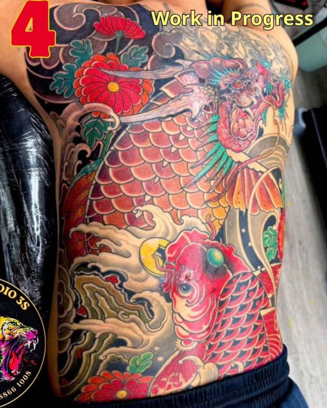 Best Japanese Koi Fish Tattoo Ideas