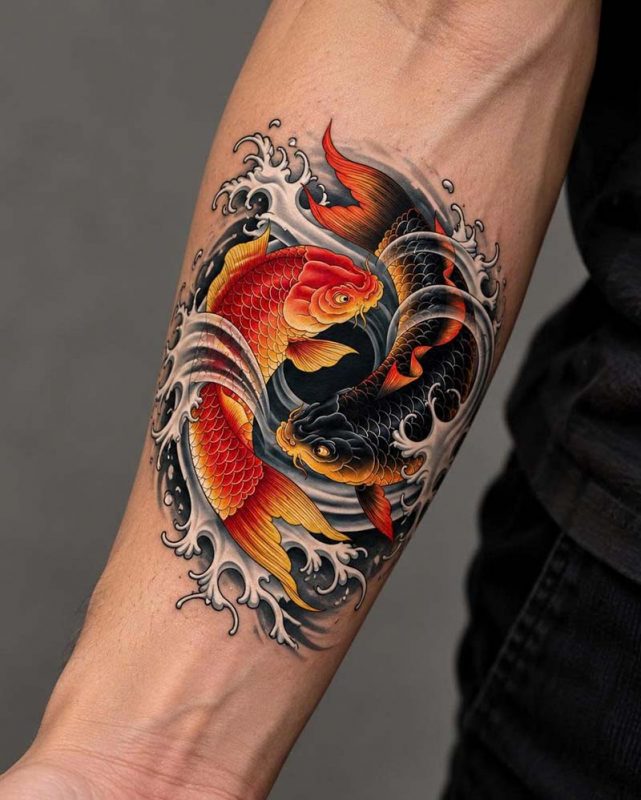Best Japanese Koi Fish Tattoo Ideas