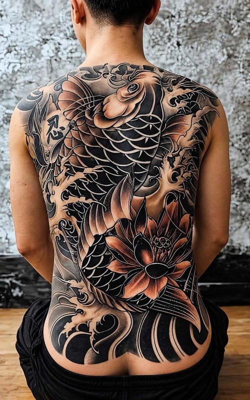 Best Japanese Koi Fish Tattoo Ideas