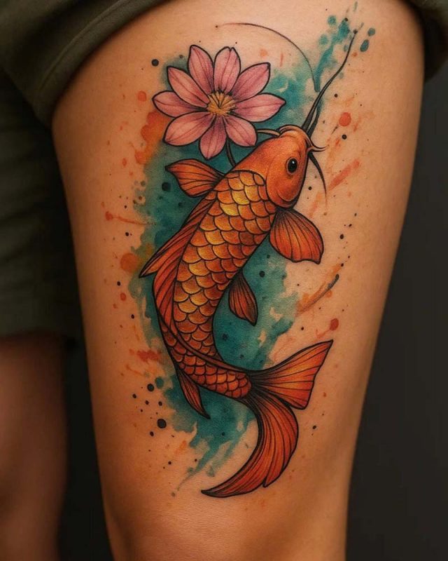 Best Japanese Koi Fish Tattoo Ideas