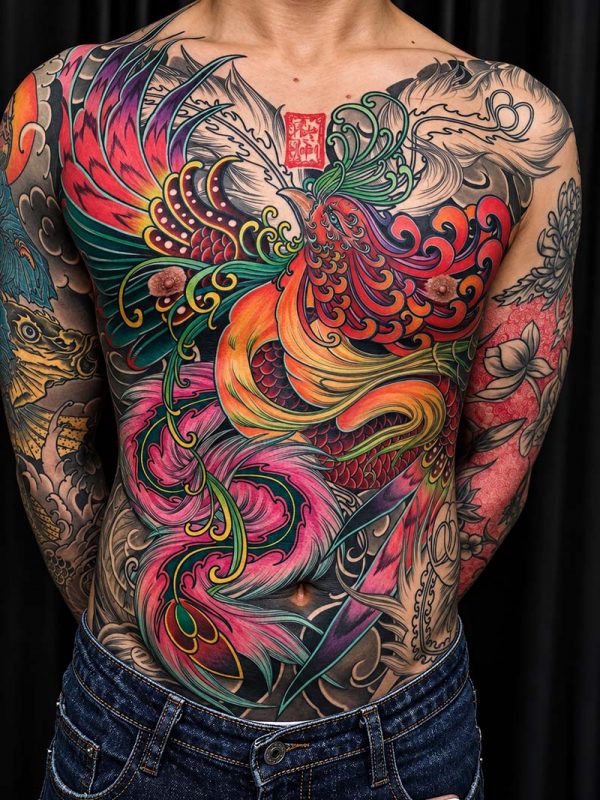 10+ Stunning Japanese Phoenix Tattoo Ideas You’ll Love