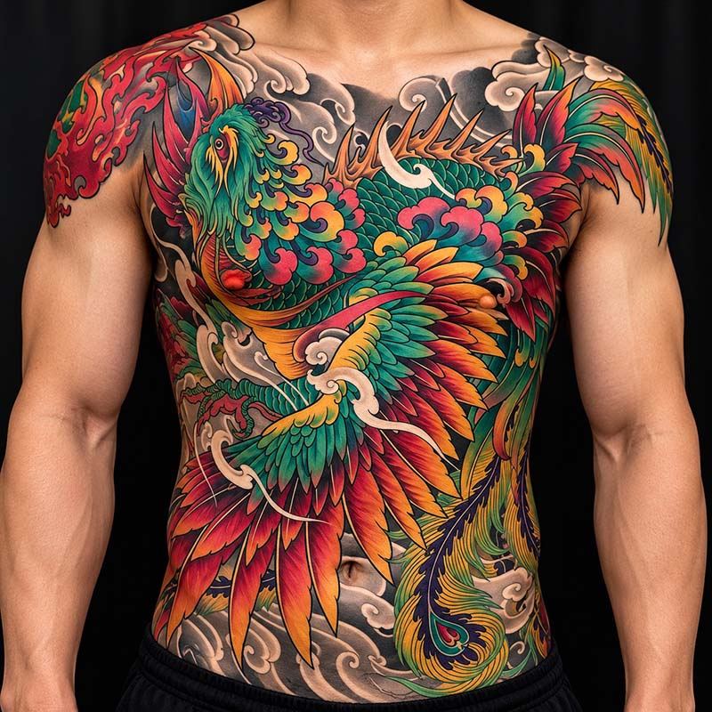 10+ Stunning Japanese Phoenix Tattoo Ideas You’ll Love