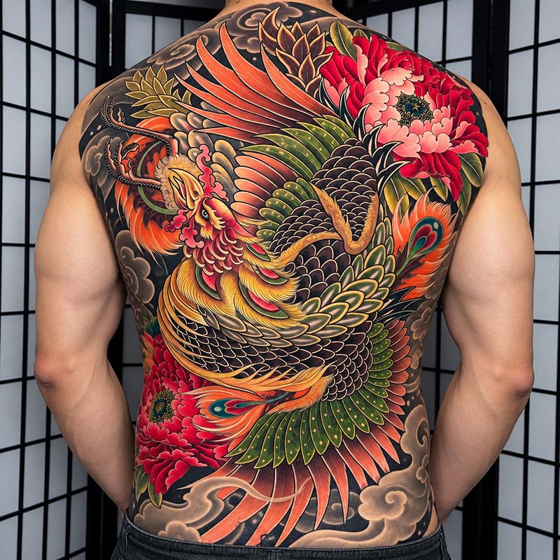10+ Stunning Japanese Phoenix Tattoo Ideas You’ll Love
