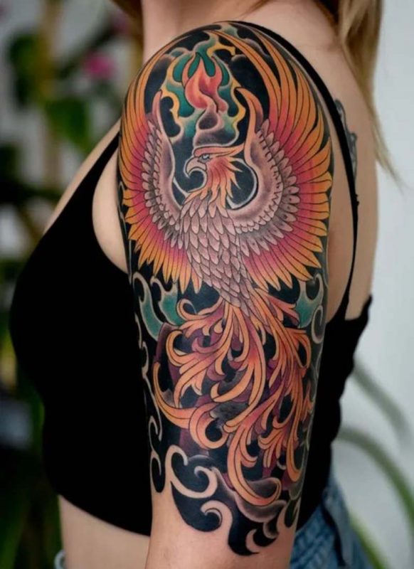 10+ Stunning Japanese Phoenix Tattoo Ideas You’ll Love