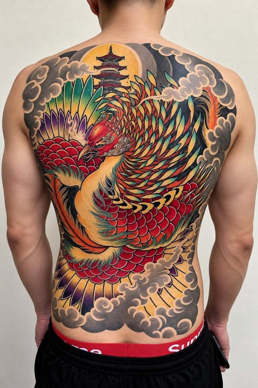 10+ Stunning Japanese Phoenix Tattoo Ideas You’ll Love