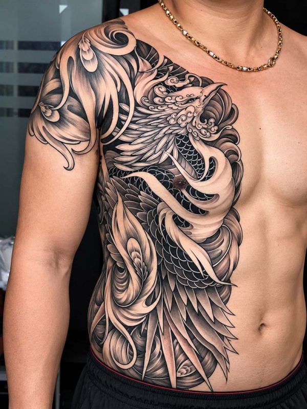 10+ Stunning Japanese Phoenix Tattoo Ideas You’ll Love