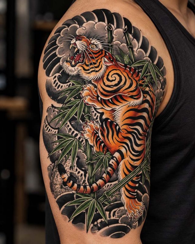 The Most Stunning Japanese Tiger Tattoo Designs Worth Discovering