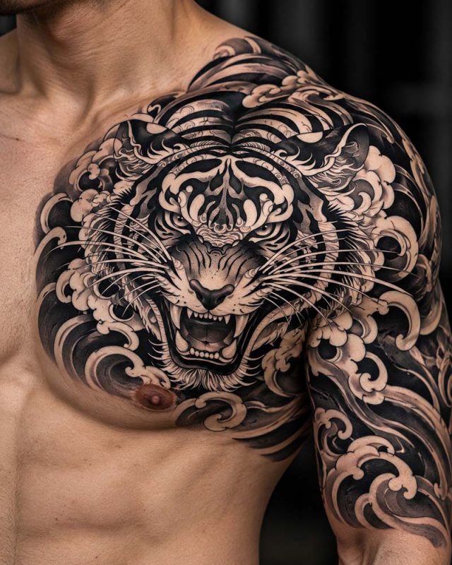 The Most Stunning Japanese Tiger Tattoo Designs Worth Discovering