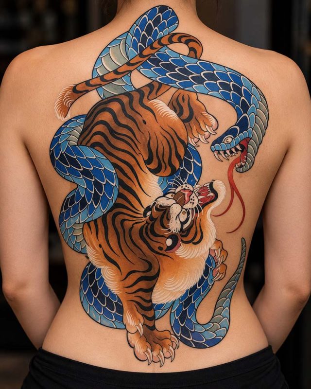 The Most Stunning Japanese Tiger Tattoo Designs Worth Discovering
