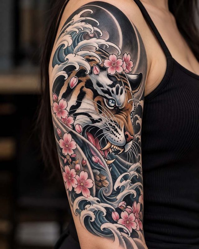 The Most Stunning Japanese Tiger Tattoo Designs Worth Discovering