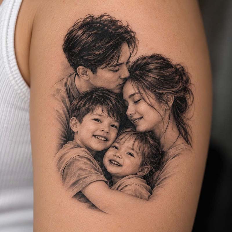 Realism Portrait Tattoos: When Tattoos Look Almost Real