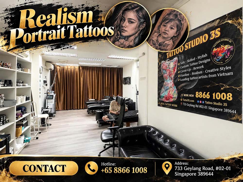 Realism Portrait Tattoos: When Tattoos Look Almost Real