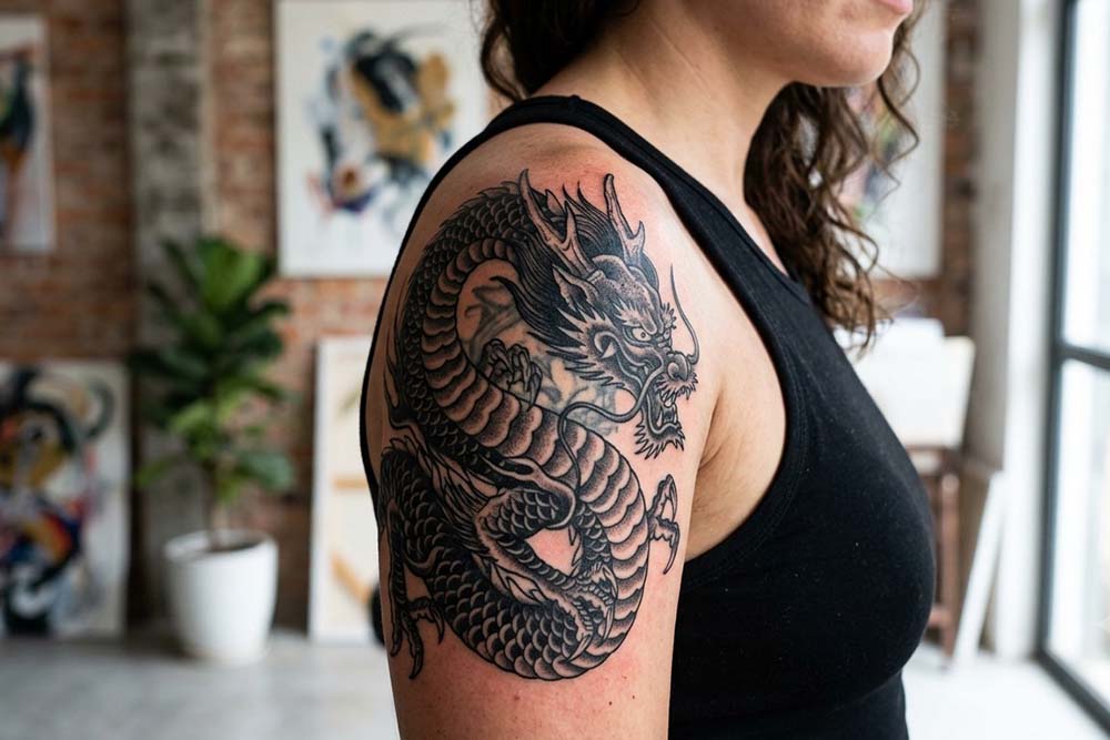 20+ Eye-Catching Shoulder Cover Up Tattoo Designs To Try
