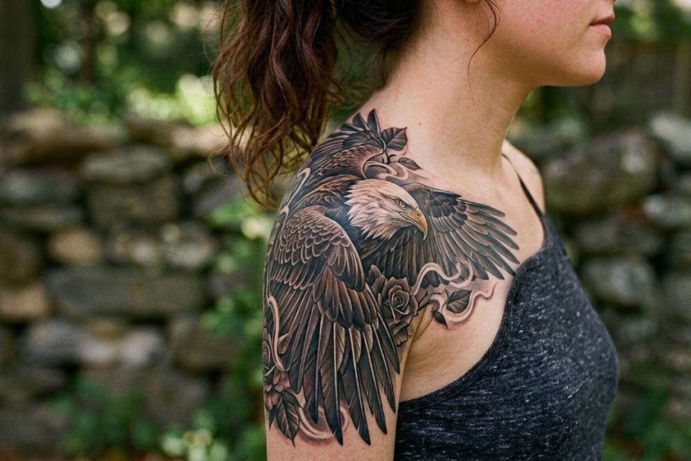 20+ Eye-Catching Shoulder Cover Up Tattoo Designs To Try