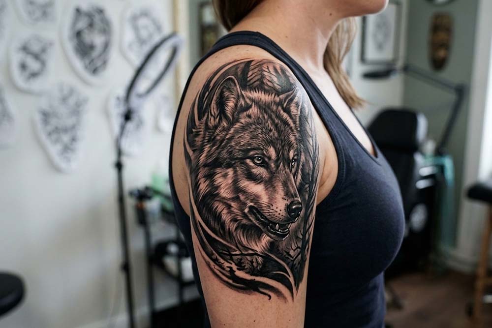 20+ Eye-Catching Shoulder Cover Up Tattoo Designs To Try