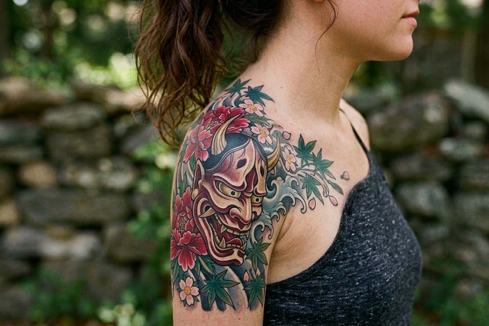 20+ Eye-Catching Shoulder Cover Up Tattoo Designs To Try