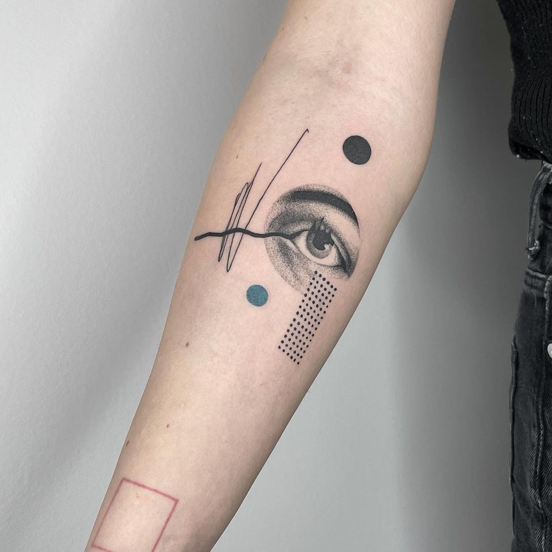 Nature inspired tattoos feature mountains, trees, oceans, clouds, and other elements inspired by the natural world.