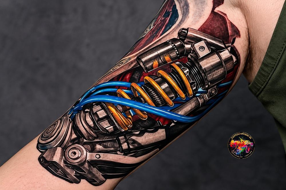 Mind-Blowing Biomechanical Tattoo Designs You Need To See
