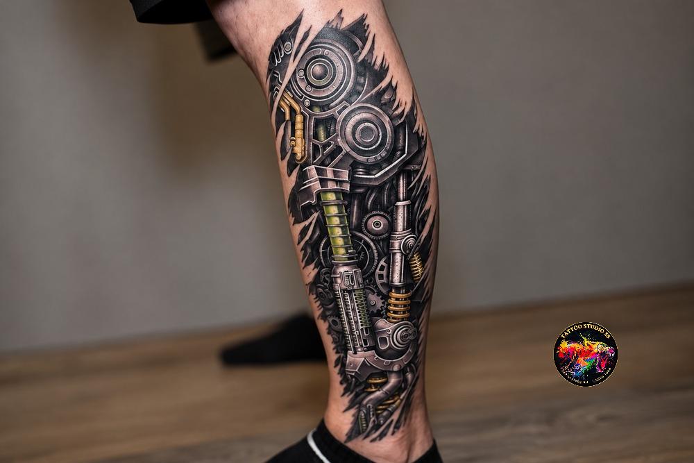 Mind-Blowing Biomechanical Tattoo Designs You Need To See
