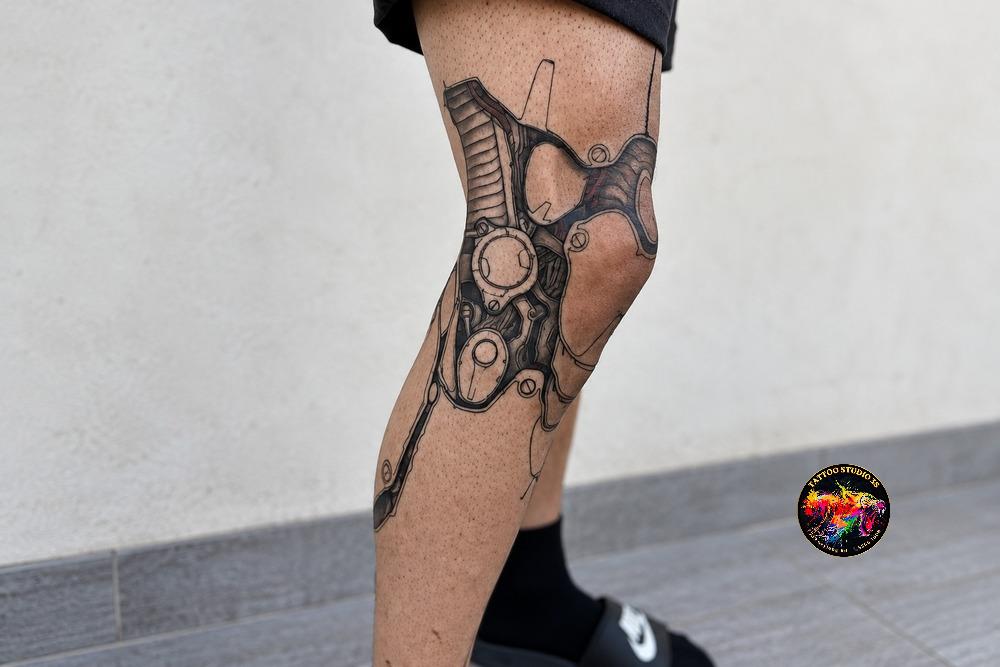 Mind-Blowing Biomechanical Tattoo Designs You Need To See