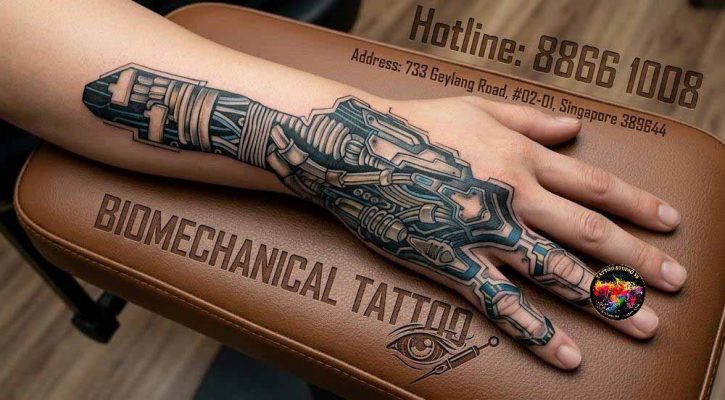 Mind-Blowing Biomechanical Tattoo Designs You Need To See