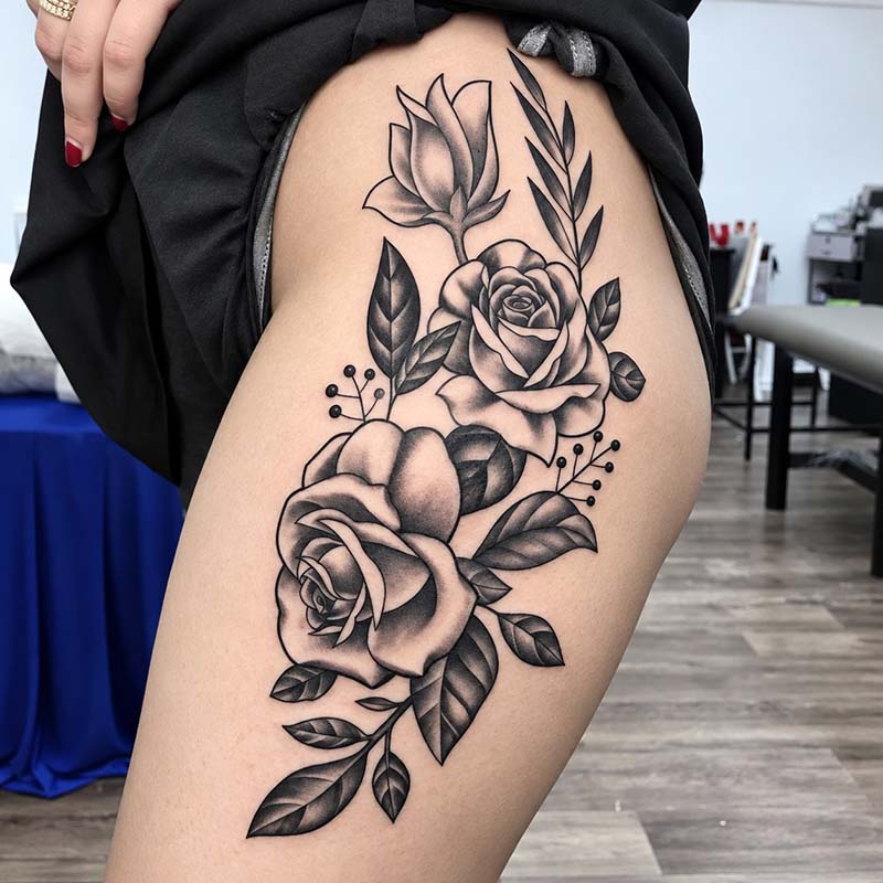 Black and Gray Tattoos: Elegant Designs That Never Go Out of Style
